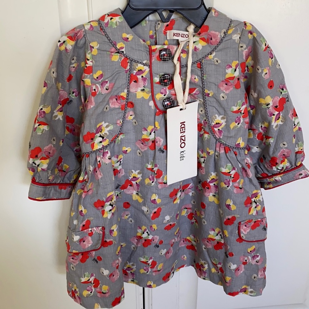 Kenzo girl dress 6 months